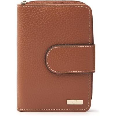 dR Amsterdam damesportemonnee Trendy Lederen Portefeuille met RFID-bescherming Stijlvol en Veilig voor al je Betalingsbehoeften 110123 Mocha dR Amsterdam damesportemonnee Trendy Lederen Portefeuille met RFID-bescherming Stijlvol en Veilig voor al je Betalingsbehoeften 110123 Mocha