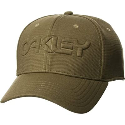 Oakley Tinfoil Cap 2.0 Pet voor heren, Nieuwe donkere borstel, S-M Oakley Tinfoil Cap 2.0 Pet voor heren, Nieuwe donkere borstel, S-M