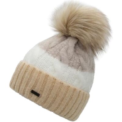 CHILLOUTS Tilda Hat Beanie beige OneSize Made in Europe CHILLOUTS Tilda Hat Beanie beige OneSize Made in Europe