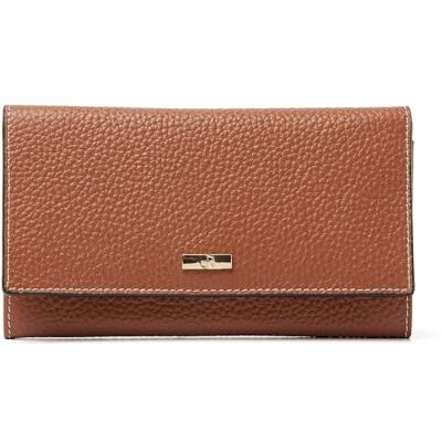 dR Amsterdam damesportemonnee Luxe Lederen Portefeuille met RFID-bescherming Stijlvol en Veilig voor al je Betalingsbehoeften 110159 Mocha dR Amsterdam damesportemonnee Luxe Lederen Portefeuille met RFID-bescherming Stijlvol en Veilig voor al je Betalingsbehoeften 110159 Mocha