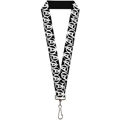 Buckle-Down Dames Lanyard-Avengers sleutelhanger, veelkleurig, standaard Buckle-Down Dames Lanyard-Avengers sleutelhanger, veelkleurig, standaard