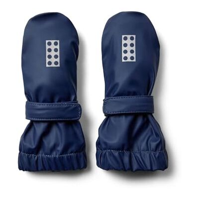 Lego LWARIS 616-RAINWEAR Wanten Wanten Wanten Dark Navy, Normaal Kids Unisex, Donkere marine, Talla única Lego LWARIS 616-RAINWEAR Wanten Wanten Wanten Dark Navy, Normaal Kids Unisex, Donkere marine, Talla única