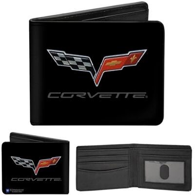 Buckle-Down Gesp Portemonnee Gesp Pu Bifold Portemonnee C6 Logo Centered heren Buckle-Down Gesp Portemonnee Gesp Pu Bifold Portemonnee C6 Logo Centered heren