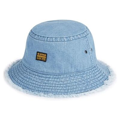 G-STAR RAW Originals Bucket hat, blauw (sun faded blue D24320-D252-A587), L G-STAR RAW Originals Bucket hat, blauw (sun faded blue D24320-D252-A587), L