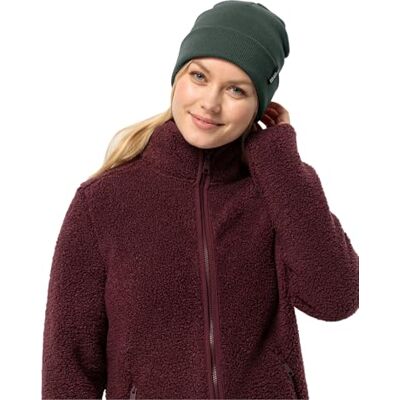 Jack Wolfskin Rib Beanie Hoed, Zwart Olijf, Eén Maat Jack Wolfskin Rib Beanie Hoed, Zwart Olijf, Eén Maat