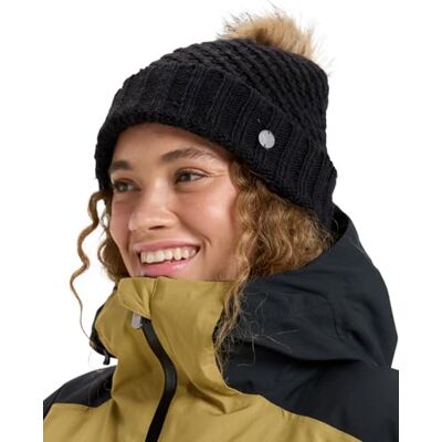Roxy Blizzard Beanie muts, zwart, één maat Roxy Blizzard Beanie muts, zwart, één maat
