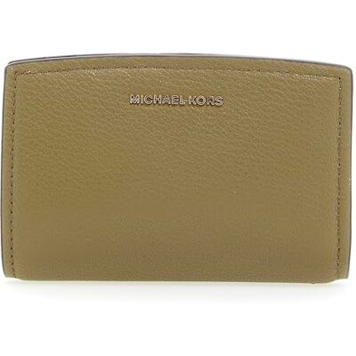 Michael Kors MD ZA Wallet, portemonnee voor volwassenen, uniek, Safari Green, Eén maat Michael Kors MD ZA Wallet, portemonnee voor volwassenen, uniek, Safari Green, Eén maat