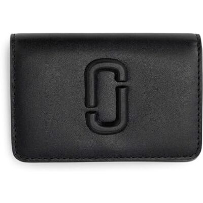 Marc Jacobs Portemonnee voor visitekaartjes voor dames, Zwart, Eén maat Marc Jacobs Portemonnee voor visitekaartjes voor dames, Zwart, Eén maat