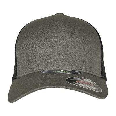 Flexfit Unisex baseballpet unipanel, fitted cap voor mannen en vrouwen in 2 kleuren, maten S/M en L/XL, olijf/zwart, L-XL Flexfit Unisex baseballpet unipanel, fitted cap voor mannen en vrouwen in 2 kleuren, maten S/M en L/XL, olijf/zwart, L-XL