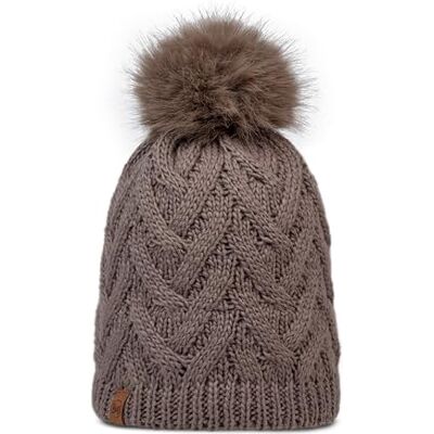 Buff ® Knitted & Fleece Band Muts Dames Volwassenen, Extreme Kou, Praktisch, Veelzijdig, Modieus, Thermische Isolatie, Comfortabel, One Size, Bruin Buff ® Knitted & Fleece Band Muts Dames Volwassenen, Extreme Kou, Praktisch, Veelzijdig, Modieus, Thermische Isolatie, Comfortabel, One Size, Bruin