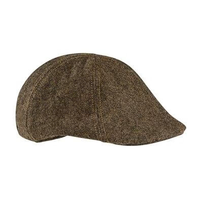 camel active Platte pet voor heren van een aangename wolmix, donkergrijs, L camel active Platte pet voor heren van een aangename wolmix, donkergrijs, L