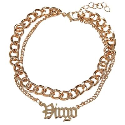 Urban Classics Uniseks enkelketting met sterrenbeeldhanger, voor mannen en vrouwen, modesieraad, ketting in 12 varianten, lengte 22 cm of 25 cm, L/XL, Ijzer, Geen edelsteen Urban Classics Uniseks enkelketting met sterrenbeeldhanger, voor mannen en vrouwen, modesieraad, ketting in 12 varianten, lengte 22 cm of 25 cm, L/XL, Ijzer, Geen edelsteen