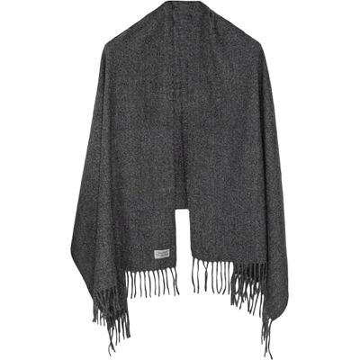 CHILLOUTS Gisa Scarf Sjaal dark grey OneSize Wintersjaal CHILLOUTS Gisa Scarf Sjaal dark grey OneSize Wintersjaal