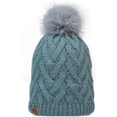 Buff ® Knitted & Fleece Band Muts Dames Volwassenen, Extreme Kou, Praktisch, Veelzijdig, Modieus, Thermische Isolatie, Comfortabel, One Size, Blauw Buff ® Knitted & Fleece Band Muts Dames Volwassenen, Extreme Kou, Praktisch, Veelzijdig, Modieus, Thermische Isolatie, Comfortabel, One Size, Blauw