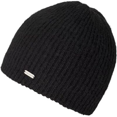 CHILLOUTS Viva Hat Beanie black OneSize recycled material CHILLOUTS Viva Hat Beanie black OneSize recycled material