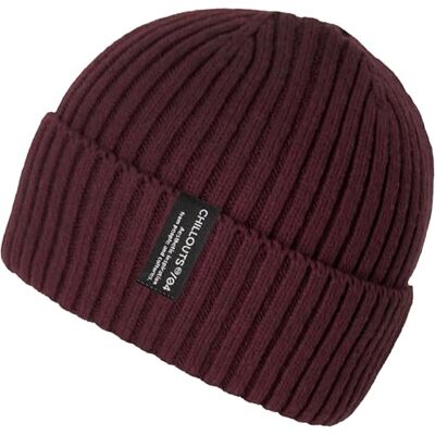 CHILLOUTS Juri Hat Beanie bordeaux OneSize - CHILLOUTS Juri Hat Beanie bordeaux OneSize -