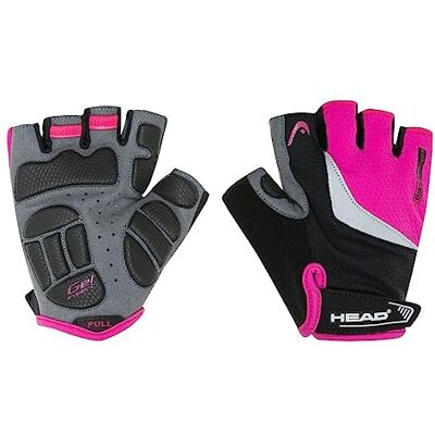 HEAD Handschoenen Lady 8506 zwart/roze, S HEAD Handschoenen Lady 8506 zwart/roze, S