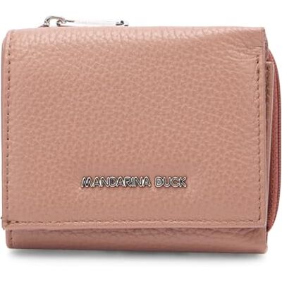 Mandarina Duck Mellow Leather Wallet, reisaccessoires dames portemonnee, eenheidsmaat, Winter Rose, Eén maat Mandarina Duck Mellow Leather Wallet, reisaccessoires dames portemonnee, eenheidsmaat, Winter Rose, Eén maat