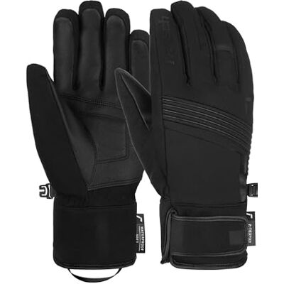 Reusch Louis R-TEX® XT Winterhandschoenen, waterdicht, winddicht en ademend, uniseks, vingerhandschoenen, sneeuwhandschoenen, skihandschoenen voor dames en heren, zwart, 9 Reusch Louis R-TEX® XT Winterhandschoenen, waterdicht, winddicht en ademend, uniseks, vingerhandschoenen, sneeuwhandschoenen, skihandschoenen voor dames en heren, zwart, 9