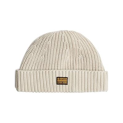 G-STAR RAW 8721136008785 Originals Fisherman Beanie, wit (whitebait D24321-D167-1603), One size G-STAR RAW 8721136008785 Originals Fisherman Beanie, wit (whitebait D24321-D167-1603), One size