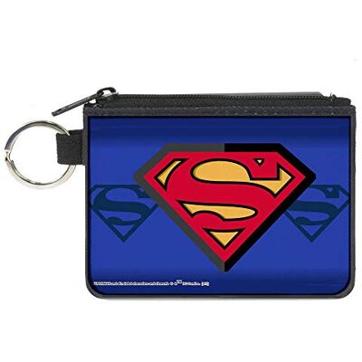 Buckle-Down Dames Canvas Coin Purse Superman Mnzgeldbrs, meerkleurig, 11 x 8,2 cm, multicolor, 11 x 8.2 cm Buckle-Down Dames Canvas Coin Purse Superman Mnzgeldbrs, meerkleurig, 11 x 8,2 cm, multicolor, 11 x 8.2 cm