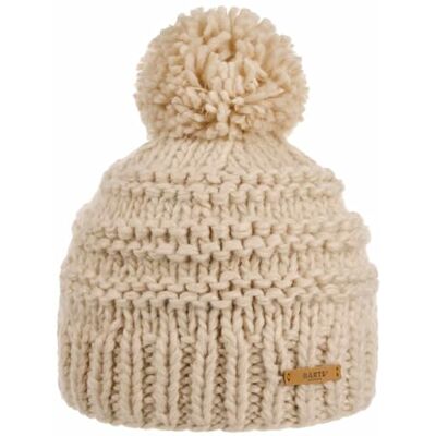 Barts Jasmin Beanie Dames muts met pompon skimutsen pomponmuts voering voor Herfst/Winter One Size beige Barts Jasmin Beanie Dames muts met pompon skimutsen pomponmuts voering voor Herfst/Winter One Size beige