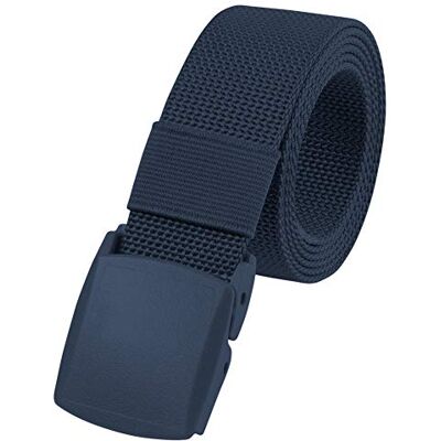 Brandit Riem met snelsluiting, Donkerblauw, max 130 cm Brandit Riem met snelsluiting, Donkerblauw, max 130 cm