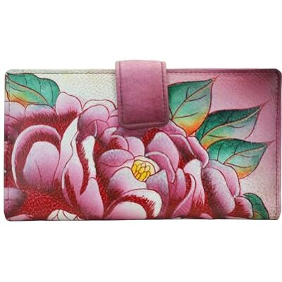 Anna by Anuschka dames 183318331833.1833? 183318331833183318333 handgeschilderde lederen portemonnee, elegante pioen, één maat UK, Kostbare pioen, Eén maat Anna by Anuschka dames 183318331833.1833? 183318331833183318333 handgeschilderde lederen portemonnee, elegante pioen, één maat UK, Kostbare pioen, Eén maat