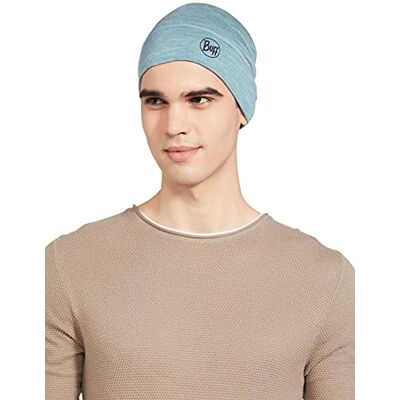 Buff Lightweight Merino Wool Hat Hat, Unisex Adult, unisex_adult, Beret, 113013.722.10.00, azul, One Size Buff Lightweight Merino Wool Hat Hat, Unisex Adult, unisex_adult, Beret, 113013.722.10.00, azul, One Size