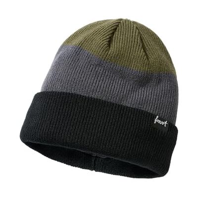 Forvert Beaver Creek Beanie, verschillende kleurvarianten, Black Navy Forest Green, One size Forvert Beaver Creek Beanie, verschillende kleurvarianten, Black Navy Forest Green, One size