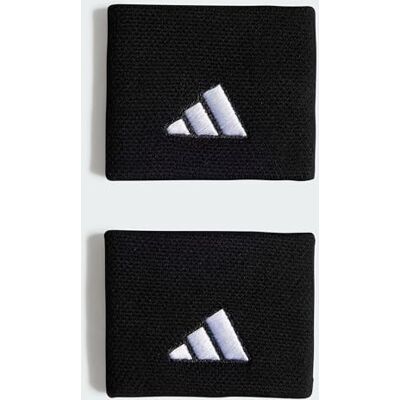 adidas uniseks-volwassene Tennis Wristband Small Sweatband, Black/Black/White, M adidas uniseks-volwassene Tennis Wristband Small Sweatband, Black/Black/White, M