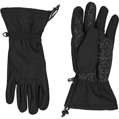 CMP Kinderen Softshell Handschoenen 6524830J, Nero, 5.5 CMP Kinderen Softshell Handschoenen 6524830J, Nero, 5.5