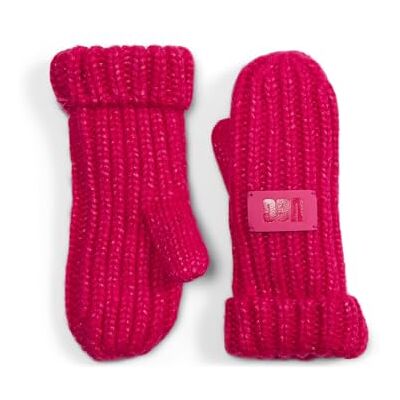 UGG K Chunky want voor jongens, Cerise, O/S UK UGG K Chunky want voor jongens, Cerise, O/S UK