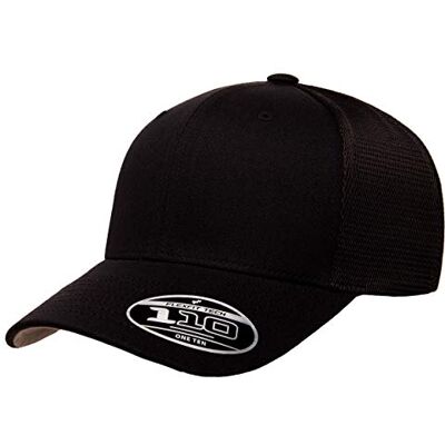 Flexfit Heren one_size truckerpet, zwart, Alpha, Zwart, one size Flexfit Heren one_size truckerpet, zwart, Alpha, Zwart, one size