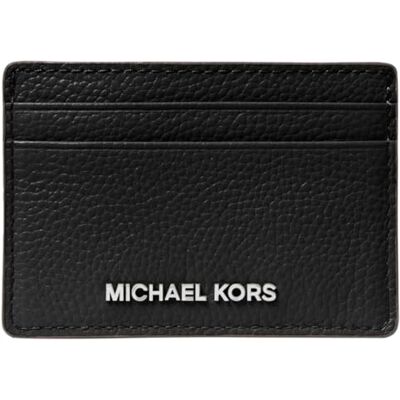 Michael Kors Card Holder damesportemonnee, Zwart, Eén maat Michael Kors Card Holder damesportemonnee, Zwart, Eén maat