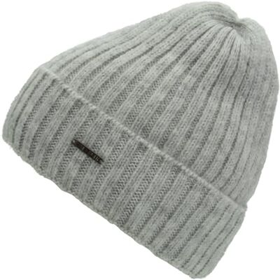 CHILLOUTS Tuva Hat Beanie light grey OneSize Made in Europe CHILLOUTS Tuva Hat Beanie light grey OneSize Made in Europe