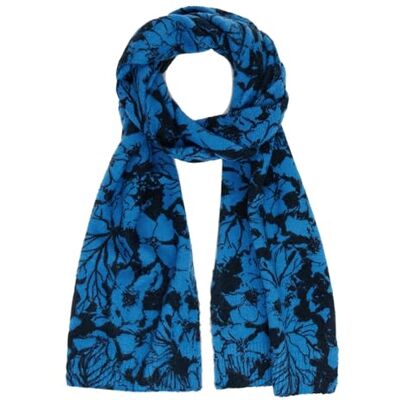 Desigual Scarf_Duotone Flower, 5000 Navy, U, blauw, Eén maat Desigual Scarf_Duotone Flower, 5000 Navy, U, blauw, Eén maat