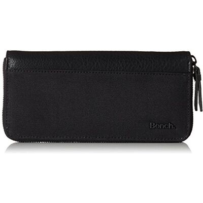 Bench Dames LONGSHAPE portemonnee COLORBLOC portemonnee, Black Beauty, één maat Bench Dames LONGSHAPE portemonnee COLORBLOC portemonnee, Black Beauty, één maat