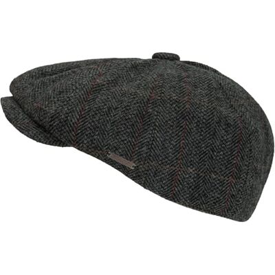CHILLOUTS Severin Hat Flat Cap grey M-L - CHILLOUTS Severin Hat Flat Cap grey M-L -