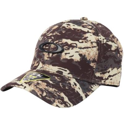 Oakley Tincan Pet voor heren, Tiger Camo Woestijn, L Oakley Tincan Pet voor heren, Tiger Camo Woestijn, L