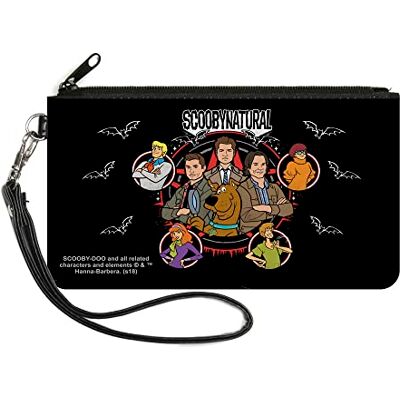 Buckle-Down Portemonnee voor dames, Scooby Doo Bovennatuurlijk, 6.5" x 3.5 Buckle-Down Portemonnee voor dames, Scooby Doo Bovennatuurlijk, 6.5" x 3.5
