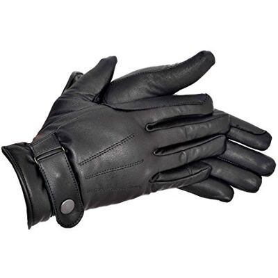 Riders Trend Prime Leren Handschoenen Zwart, Large Riders Trend Prime Leren Handschoenen Zwart, Large