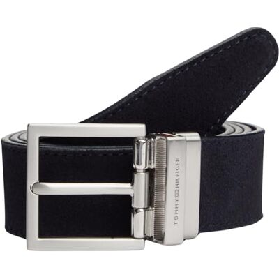 Tommy Hilfiger Heren HUDSON REV 3.5 AM0AM13945 Omkeerbare riem, ZWART, 85, Zwart (zwart), 85 Tommy Hilfiger Heren HUDSON REV 3.5 AM0AM13945 Omkeerbare riem, ZWART, 85, Zwart (zwart), 85