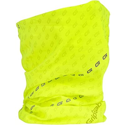 GripGrab Reflecterende Fluogele Multifunctionele Fietssjaal Hi-Vis Wielersport Loop Nekwarmer Sjaal Kokersjaal GripGrab Reflecterende Fluogele Multifunctionele Fietssjaal Hi-Vis Wielersport Loop Nekwarmer Sjaal Kokersjaal