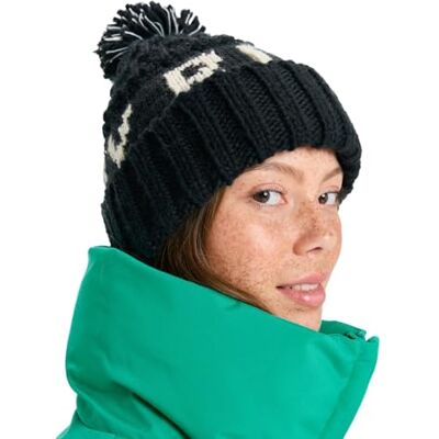 Roxy Tonic Beanie Muts, zwart, één maat Roxy Tonic Beanie Muts, zwart, één maat