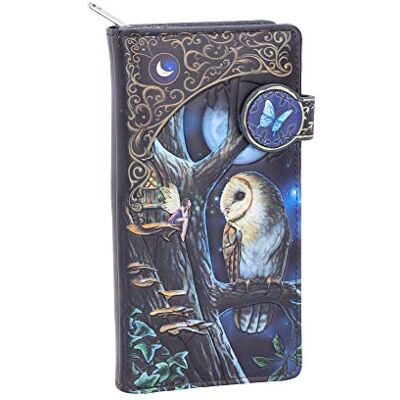 Nemesis Now B4864P9 Lisa Parker Fairy en Uil Portemonnee 18.5cm, PU, Zwart, One Size Nemesis Now B4864P9 Lisa Parker Fairy en Uil Portemonnee 18.5cm, PU, Zwart, One Size