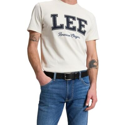 Lee Heren riem Embossed Logo Belt BLACK Lee Heren riem Embossed Logo Belt BLACK
