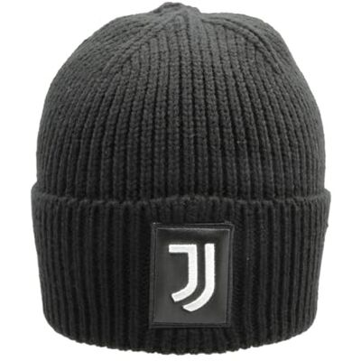 JUVENTUS Hut Skipper Patch leer geborduurd 100% PC 133493, Zwart, Eén maat JUVENTUS Hut Skipper Patch leer geborduurd 100% PC 133493, Zwart, Eén maat