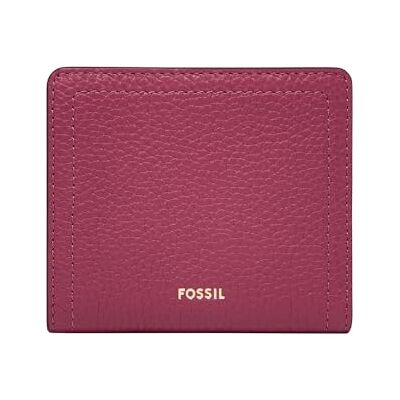 Fossil Logan Bi-Fold Portemonnee voor dames, roze, klein Fossil Logan Bi-Fold Portemonnee voor dames, roze, klein