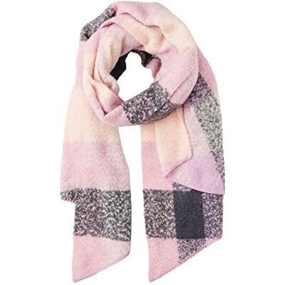 PIECES Dames PCPYRON Checked Long Scarf NOOS BC sjaal, Purple Rose, One Size PIECES Dames PCPYRON Checked Long Scarf NOOS BC sjaal, Purple Rose, One Size